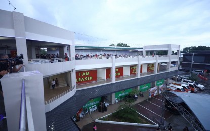 <p><strong>NEW TOWN CENTER.</strong> The New Town Center replaces its old public market and is expected to spur economic activity in Cordova, the town that hosts the iconic Cordova-Cebu Link Expressway. Provincial Board Member Jonkie Ouano said on Wednesday (July 31, 2024) the three-story facility will generate more employment. <em>(Photo courtesy of Cebu Capitol PIO)</em></p>