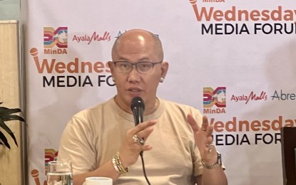 <p><strong>BIG PRIZES.</strong> Harold Quibete, the event organizer for Pamulak sa Kadayawan and Indak-indak, bares Wednesday (July 31, 2024) that an increased prize of PHP1.1 million awaits the champion for the open category of the 'Indak-Indak' (street-dancing) in this year's Kadayawan Festival. The open competition will be held on Aug. 18, together with the tilt’s school-based category, whose prize will remain at PHP1 million. <em>(PNA photo by Che Palicte)</em></p>