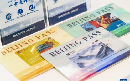 Beijing issues prepaid cards for international visitors