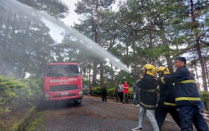 <p>Bureau of Fire Protection-Baguio City. <em>(Facebook)</em></p>