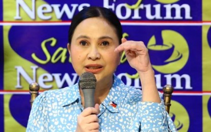 <p>Acting Trade Secretary Maria Cristina Roque <em>(PNA photo by Joan Bondoc)</em></p>