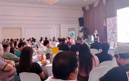 <p><strong>ZERO HUNGER.</strong> Delegates gather for the Zero Hunger Summit held at the Casa Real on Tuesday (Aug. 6, 2024). Provincial Health Officer I, Dr. Wendel Marcelo said the provincial government of Iloilo committed to creating a task force to consolidate its efforts on food security, nutrition, and health. <em>(PNA photo by Eljolene Tacadao-WVSU OJT (PNA)</em></p>