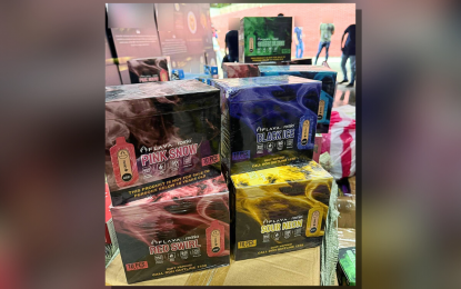 <p><strong>CONFISCATED VAPE PRODUCTS.  </strong>The Bureau of Internal Revenu's Illicit Trade Task Force and operatives of National Bureau of Investigation confiscate 7,920 pieces of Flava and other illicit vape products during a raid in Taytay Tiangge Market on Aug.8, 2024. BIR said the estimated tax liability amounts to over PHP6 million<em>. (Photo from BIR) </em></p>