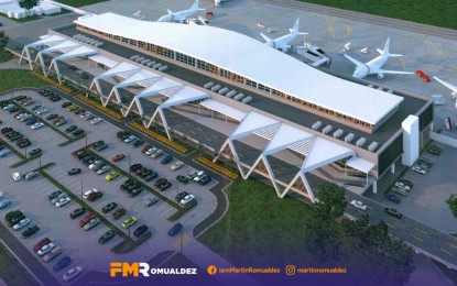 <p><strong>GLOBAL STANDARD.</strong> The design of the new passenger terminal building of the Daniel Z. Romualdez Airport in Tacloban City, Leyte. The Department of Public Works and Highways is preparing for the implementation of the PHP1.5 billion third phase of the airport's new passenger terminal building construction. <em>(Photo courtesy of Speaker Martin Romualdez FB)</em></p>