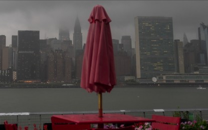 <p>New York City hit with heavy rainfall, Aug. 7, 2024 <em>(Photo by Anadolu)</em></p>