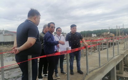 <p><strong>DREAM HOUSES</strong>. Housing Secretary Jose Rizalino Acuzar (2nd from left) leads the inspection of a housing project under President Ferdinand R. Marcos Jr.'s Pambansang Pabahay para sa Pilipino Program in Mindanao on Saturday (Aug. 11, 2024). Acuzar spent the weekend in Zamboanga City and Surigao del Norte to break ground on two 4PH projects and inspect other ongoing ones. <em>(Photo courtesy of DHSUD)</em></p>