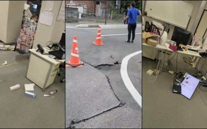 <p><strong>MASSIVE. </strong> Japan's state weather agency continued to maintain a "megaquake advisory" on Sunday (Aug. 12, 2024) urging the citizens to keep up their guard against a possible mega-earthquake.  Japan was hit by a magnitude 7.1 earthquake on Thursday and was followed by another powerful tremor, a 6.8 magnitude, on Saturday.  <em>(Anadolu)</em></p>