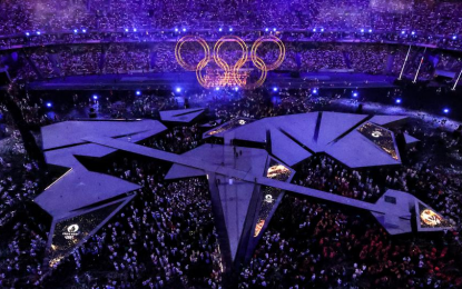 <p><strong>ADIEU.</strong>  The Paris Olympics formally ends on Aug. 2024.   The Summer Games concluded with the traditional passing of torch to the next Summer Olympics host, Los Angeles. <em>(Xinhua)</em></p>