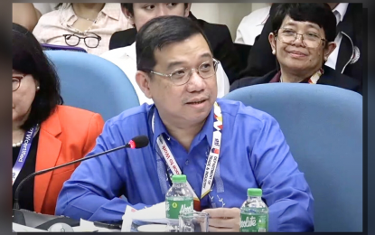 <p><strong>P1-T APPROVALS</strong>. Department of Trade and Industry (DTI) Undersecretary and Board of Investments Managing Head Ceferino Rodolfo speaks at a budget hearing for the DTI conducted by the House Committee on Appropriations in Quezon City on Aug. 14, 2024. During the hearing, Rodolfo presented to lawmakers the challenges and opportunities in attracting investments into the country. <em>(Screenshot from HOR YouTube Channel)</em></p>