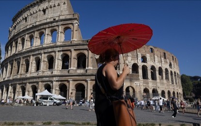 Italy issues 'red alert' for 22 cities amid extreme heat wave