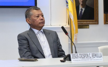 <p>Justice Secretary Jesus Crispin Remulla <em>(File photo)</em></p>