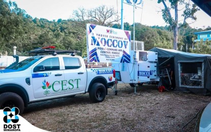 <p><strong>DISASTER RESPONSE</strong>.  A mobile command and control vehicle with triage technology turned over by the Department of Science and Technology (DOST) in Romblon in this undated photo. The same vehicle will be delivered by DOST to the local government of Pintuyan, Southern Leyte to enhance disaster monitoring and response<em>. (Photo courtesy of DOST)  </em></p>