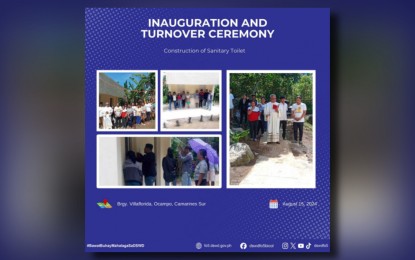 16 DSWD sub-projects turned over to 5 Bicol provinces