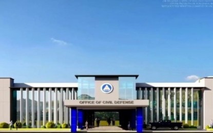 <p><strong>DISASTER PREPAREDNESS.</strong> Architect's perspective of the Office of Civil Defense operations center and warehouse in Tacloban City. The OCD is eyeing the inauguration of the facility by November this year to boost disaster preparedness and response. <em>(OCD image)</em></p>