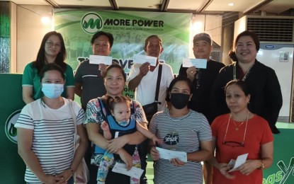 <p><strong>BILL DEPOSIT REFUND. </strong>More Electric and Power Corporation releases the bill deposits of its eligible consumers this week.  Since last year, the power utility has released PHP2.8 million in refunds to 685 eligible customers. <em>(Photo courtesy of MORE Power)</em></p>