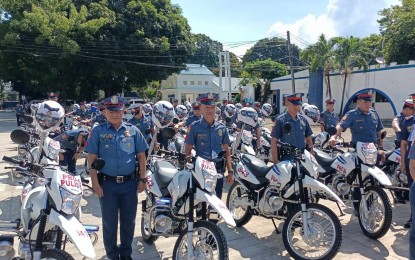 <p><strong>ENHANCED CAPABILITY.</strong> The Police  Regional Office 6 (PRO6) turns over more than PHP16.9 million worth of equipment and assets in a ceremony at the regional headquarters in Iloilo City on Thursday (Aug. 22, 2024). In his message, PRO6 regional director Brig. Gen. Jack Wanky said enhancing the capability of local police is aligned with the campaign of President Ferdinand R. Marcos Jr. (<em>PNA photo by PGLena)</em></p>