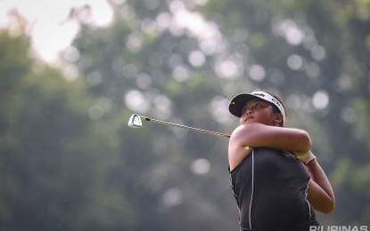 <p><strong>WINNING FORM.</strong> Precious Zaragosa in action during the ICTSI Junior Philippine Golf Tour Luzon Series 5 at the Luisita Golf and Country Club in Tarlac on Thursday (August 22, 2024). She won by eight strokes over Mona Sarines. <em>(Contributed photo)</em></p>