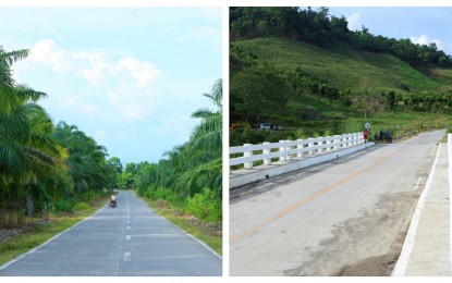 <p><strong>VITAL ROAD PROJECT.</strong> The newly built 9.4-kilometer farm-to-market road is expected to boost productivity and revenue among rice, corn, and palm oil farmers in four adjoining villages of Talayan, Maguindanao del Sur, in this photo taken on Tuesday (Aug. 27, 2024). The road is funded by the World Bank and implemented by the Philippine Rural Development Project- Bangsamoro Autonomous Region in Muslim Mindanao.<em> (Photos from MAFAR-BARMM)</em></p>