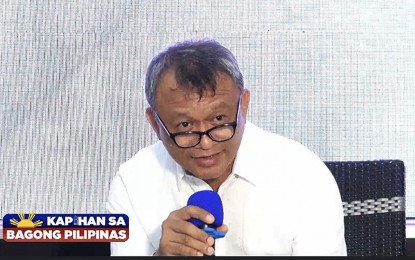 <p><strong>HIGHER CONVICTION RATE</strong>. Regional Prosecutor John Magdaraog of the Department of Justice 13 (Caraga Region) reports the increase in the region’s conviction rate in the first semester of this year, during the Kapihan sa Bagong Pilipinas in Butuan City on Tuesday (Aug. 26, 2024). At least 1,906 convictions were recorded by provincial and city prosecutor offices in the region during the period, marking an increase of 35 percent compared to the 19 percent rate in the same period in 2016.<em> (Screenshot from PIA-13 Facebook Page)</em></p>