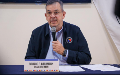 <p>Philippine Sports Commission chairman Richard Bachmann <em>(PSC photo)</em></p>