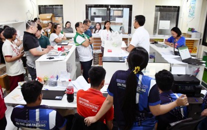 <p><strong>GOING DIGITAL.</strong> Officials of Borongan City, Eastern Samar meet on Wednesday (Aug. 28, 2024) to discuss updates about the Smart and Sustainable Cities Program for health services. The city government will launch by September 2024 a digital platform designed to enhance the delivery of healthcare services. <em>(Photo courtesy of Borongan city government) </em></p>