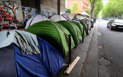 Homeless children in France up 120% in four years