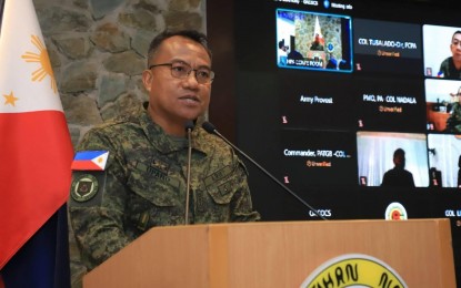 <p>Newly-appointed ACOCS chief Col. William Victorino Upano <em>(Photo courtesy of the Philippine Army)</em></p>