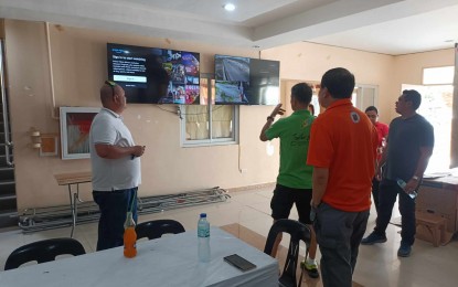 <p><strong>PREPARATIONS.</strong> The Iloilo Provincial Disaster Risk Reduction and Management Office, led by Cornelio Salinas, inspects the preparedness capability of the municipality of Calinog on Aug. 21, 2024. Salinas, in an interview on Monday (Sept. 2), said the provincial government is working on strengthening the disaster preparedness of local government units with the impending La Niña phenomenon. <em>(Photo courtesy of Fonz Baldonado)</em></p>