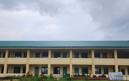 <p style="text-align: left;"><strong>UNDER REPAIR</strong>. The two-story building with six classrooms of the Nato National High School Annex, Sagñay, Camarines Sur, which is one of those being repaired by the Department of Public Works and Highways (DWPH) in Bicol. The agency is expected to repair and construct 307 classrooms across the region. <em>(Photo courtesy of DPWH Bicol) </em></p>