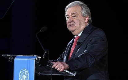 <p>UN Secretary General Antonio Guterres<em> (Anadolu photo)</em></p>