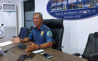 <p>Police Regional Office 11 chief, Brig. Gen. Nicolas Torre III (<em>PNA photo by Robinson Niñal Jr.)</em></p>