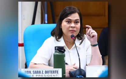 <p><strong>DEFERRED</strong>. Vice President Sara Duterte appears before the appropriations committee budget hearing at the House of Representatives in Quezon City on Tuesday (Aug. 27, 2024). – The panel deferred again the deliberations of the Office of the President’s proposed 2025 budget after Duterte and her staff skipped the second reading on Tuesday (Sept. 10). <em>(PNA photo by Joan Bondoc)</em></p>