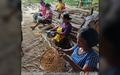 <p><strong>SKILLS ENHANCEMENT.</strong>  Members of the Maasin Bamboo Association in the Municipality of Maasin undergo a three-day training on bamboo craft enhancement facilitated by the Local Economic Development and Investment Promotion (LEDIP) in collaboration with the Department of Trade and Industry.  Farmers are encouraged to embark on bamboo planting because of its growing demand. <em>(Photo from Iloilo LEDIP Center FB Page)</em></p>