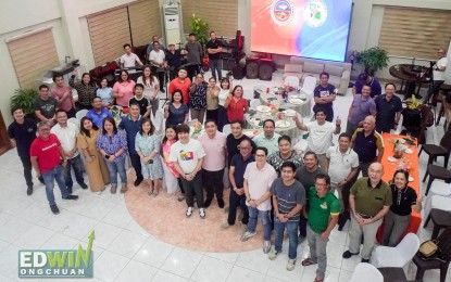 <p><strong>SISTERHOOD</strong>. Key provincial officials of Northern Samar and Benguet during a gathering on Aug. 29, 2024 at the provincial capitol in Catarman, Northern Samar. The two provincial governments will sign a sisterhood agreement to share their resources for economic development.<em> (Photo courtesy of Northern Samar provincial government) </em></p>