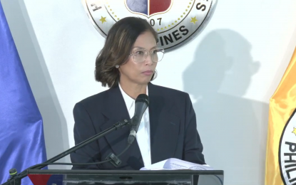 <p><strong>BUDGET CUT.</strong> Marikina Rep. Stella Quimbo announces that the House Committee on Appropriations has recommended a PHP1.293-billion reduction in the proposed budget of the Office of the Vice President (OVP) for 2025 from the initial PHP2.037 billion during a press conference on Thursday (Sept.12, 2024). She said the committee made the "unanimous decision" to transfer PHP1.293 billion of the OVP's budget for social services to two key social protection programs of the national government.<em> (Screengrab)</em></p>