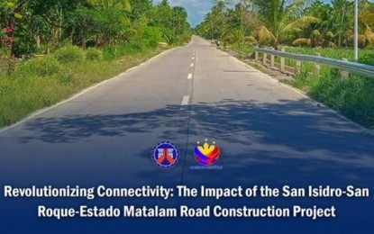 <p><strong>NEW ROAD COMPLETED.</strong> The PHP89.9-million San Isidro-San Roque-Estado Road in Matalam, North Cotabato, which opened to the public on Wednesday (Sept. 11, 2024). The project enhances connectivity and boosts economic activity in the area. <em>(Photo courtesy of DPWH-12)</em></p>