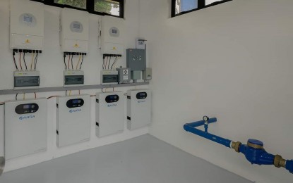 <p><strong>SOLAR WATER SYSTEM</strong>. The powerhouse facility of the solar water system project developed by the Department of Public Works and Highways in Victorias City, Negros Occidental. It benefits at least 100 residents of Barangay XIV. <em>(Photo courtesy of Victorias City Information Office)</em></p>