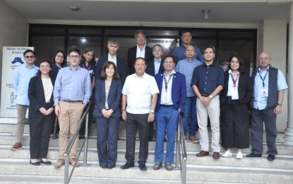 <p><strong>JAPANESE SUPPORT.</strong> Officials of the Philippine Postal Corporation (PHLPost) and consultants from Japan Ministry of Internal Affairs and Communications, Japan Post and Toshiba pose for a group picture in front of the PHLPost's Central Mail Exchange Center in Pasay City last week. The Japanese government sent the consultants to assist the PHLPost in advancing its digital infrastructure.<em> (Photo courtesy of PHLPost)</em></p>