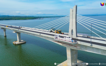 <p><strong>PANGUIL BAY BRIDGE.</strong> The Panguil Bay Bridge, the longest bridge in Mindanao, is set to be inaugurated on Sept. 27, 2024, connecting Misamis Occidental and Lanao del Norte provinces. <em>(Photo courtesy of Lanao del Norte Province)</em></p>