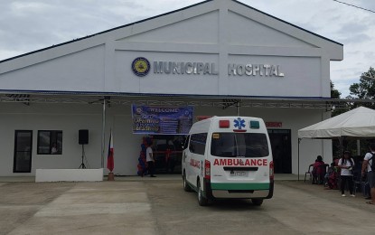 Leyte villagers welcome opening of town's 1st hospital 