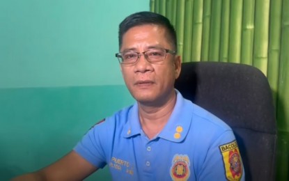 <p><strong>LEGAL</strong>. Lt. Col. Joery Puerto, chief of the City Investigation and Detection  Management Unit of Bacolod City Police Office, welcomes the court decision, dismissing the petition for writ of habeas corpus filed against him and his colleague by arrested protesters from local transport groups. "The court dismissed the petition because the arrest of the six of them had basis and was legal," Puerto said on Friday (Sept. 20, 2024). <em>(Photo courtesy of Adrian Prietos)</em></p>