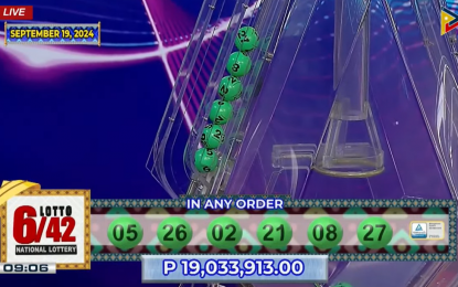 6/42 Lotto bettor in Cavite wins P19-M jackpot