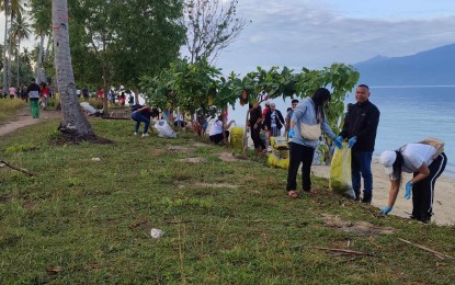 Volunteers, employees join Mati City coastal cleanup