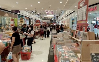 <p><strong>BOOK SALE.</strong> Bacolodnons check out the Big Bad Wolf Sale, which offers over 2 million books at the North Wing of SM City Bacolod until Sept. 29. This 2024, it aims to reach 1 million new readers in the Philippines in line with its mission to make books accessible and inspire a love for reading among all ages. <em>(PNA photo by Nanette L. Guadalquiver)</em></p>