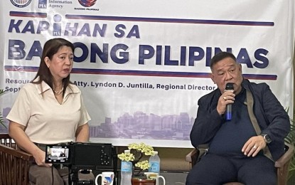 <p><strong>BEATING THE BACKLOG</strong>. Department of Human Settlement and Urban Development Regional Director Lyndon Juntilla says on Tuesday (Sept. 24, 2024) the Marcos Jr. administration adopts the Bagong Pilipinas collaborative strategy to address the nearly 600,000 housing unit backlog in Central Visayas. Juntilla urged informal settlers to seek membership with Pag-IBIG to avail the housing program of President Ferdinand Marcos Jr. under the 4PH program<em>. (Contributed photo)</em></p>