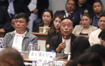 <p>Tony Yang (right; alias Yang Jian Xin, Antonio Lim) at the Senate inquiry on Tuesday (Sept. 24, 2024) <em>(PNA photo by Avito C. Dalan)</em></p>
<div style="overflow: hidden; color: #000000; background-color: #ffffff; text-align: left; text-decoration: none; border: medium;"><br /><br /></div>