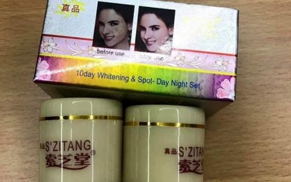 Public warned vs. toxic whitening creams sold online