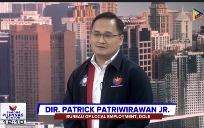 <p><strong>PROFILED POGO WORKERS.</strong> More than 40,000 Filipino workers who will be affected by the closure of Philippine Offshore Gaming Operators (POGO) by the end of the year have been profiled, Director Patrick Patriwirawan Jr. of the Bureau of Employment - Department of Labor and Employment says during the Bagong Pilipinas Ngayon briefing on Wednesday (Sept. 25, 2024). He said DOLE is providing the affected POGO workers with skills enhancement for reemployment opportunities, as well as livelihood assistance.<em> (Screengrab)</em></p>