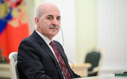 <p>Speaker of the Grand National Assembly (Parliament) of Turkey Numan Kurtulmus</p>