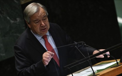 <p>UN secretary-general Antonio Guterres</p>